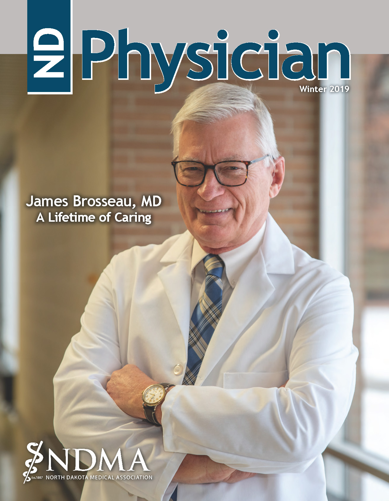 ND Physician Winter 2019 magazine cover