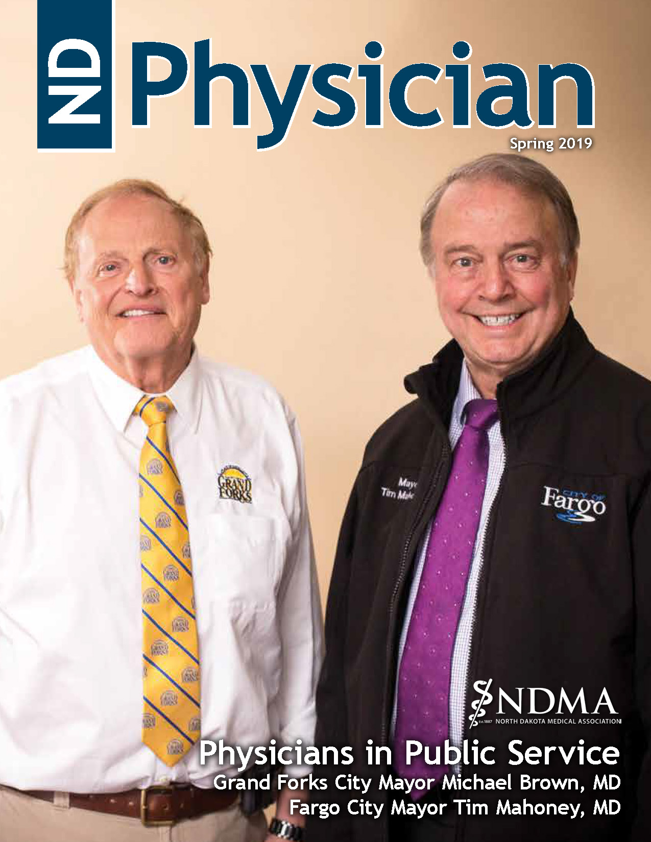ND Physician Spring 2019 magazine cover