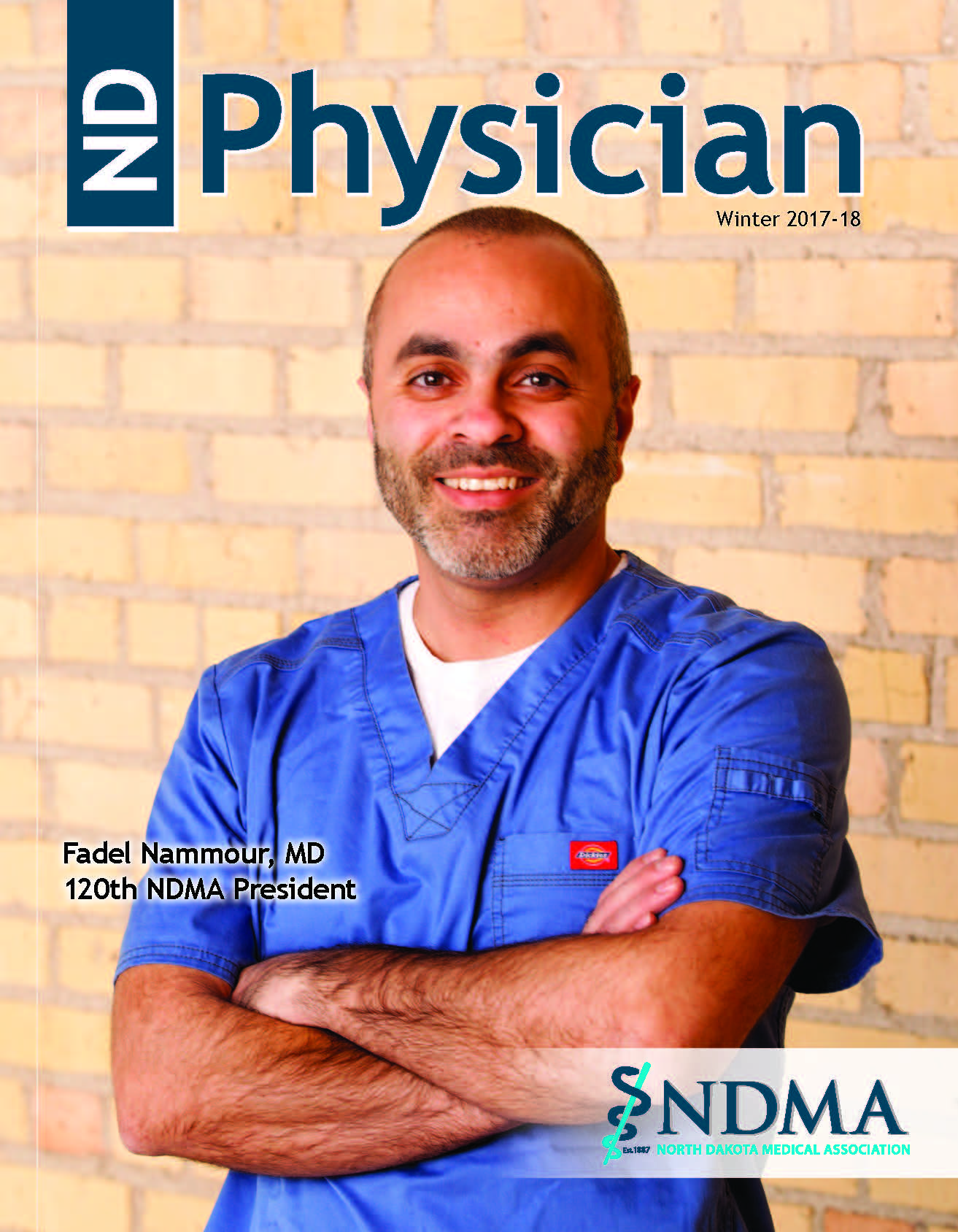 ND Physician Winter 2017-18 magazine cover