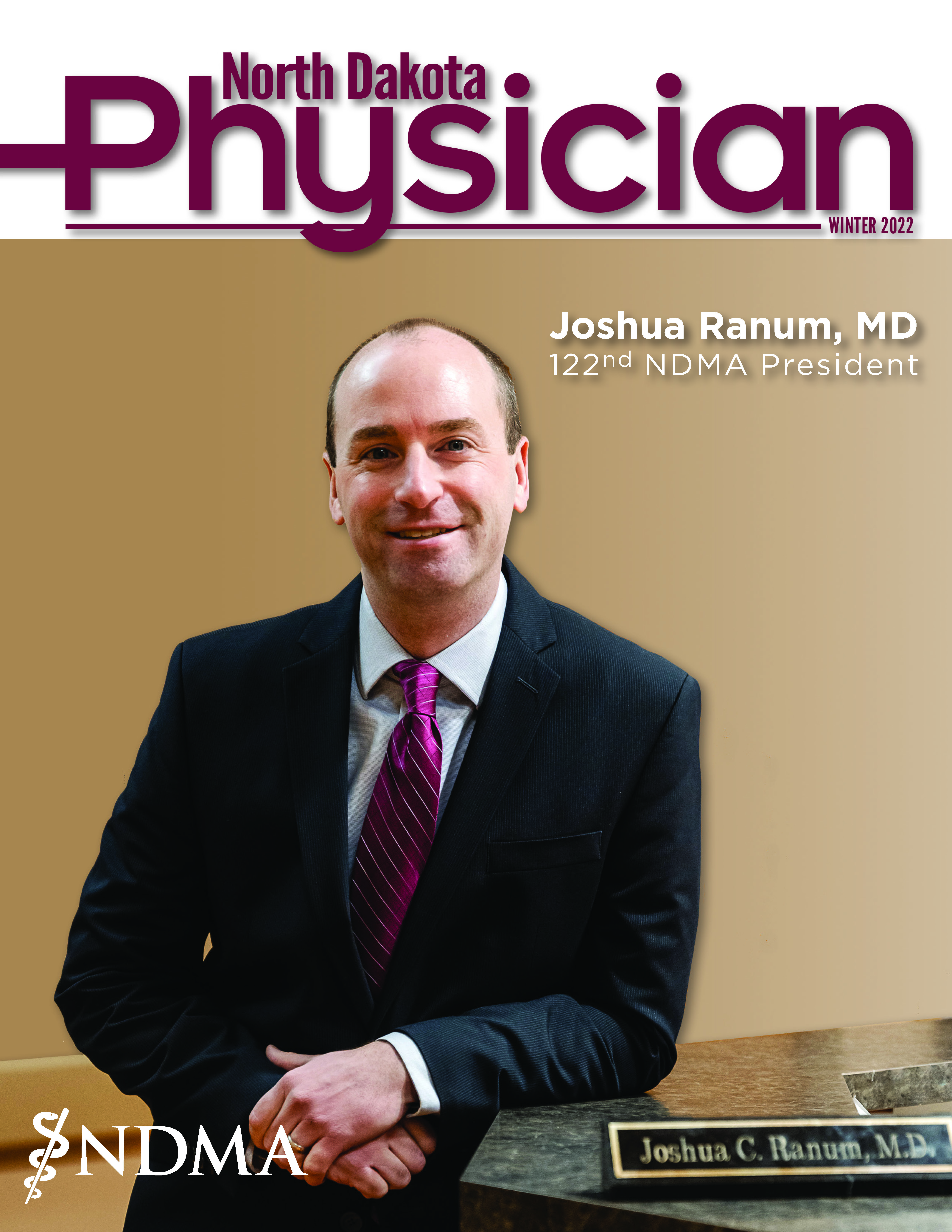 ND Physician Winter 2022 magazine cover