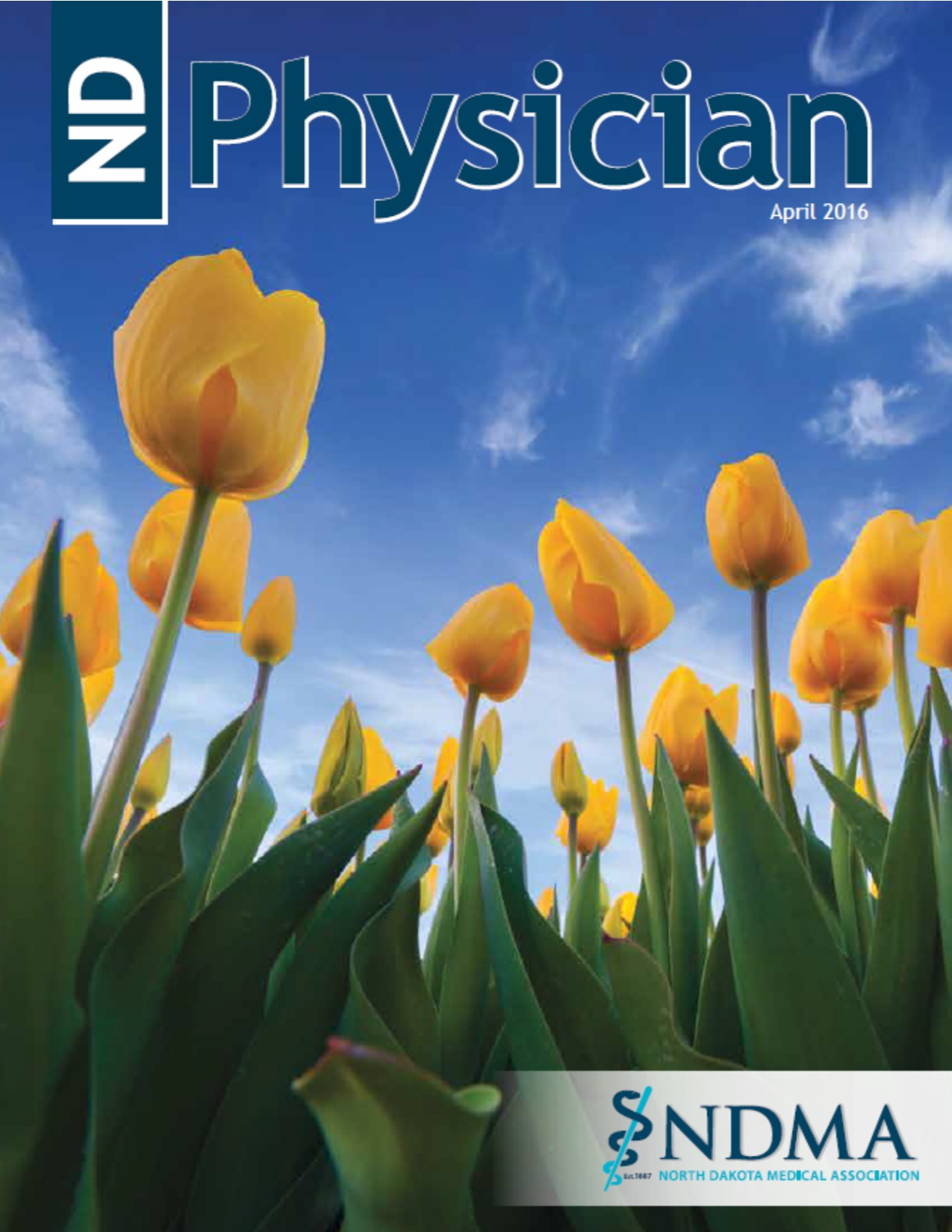 ND Physician    April 2016 magazine cover