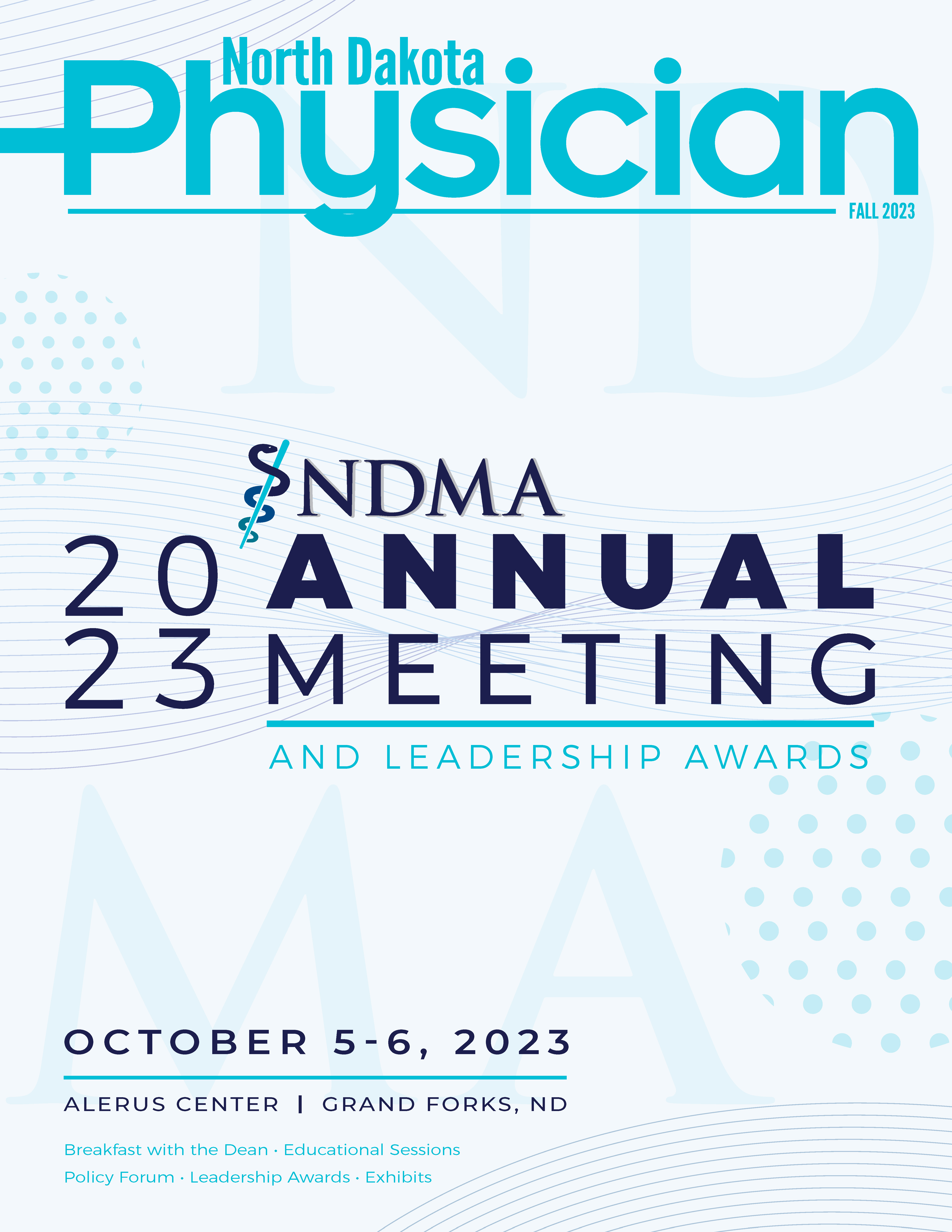 ND Physician Fall 2023 magazine cover