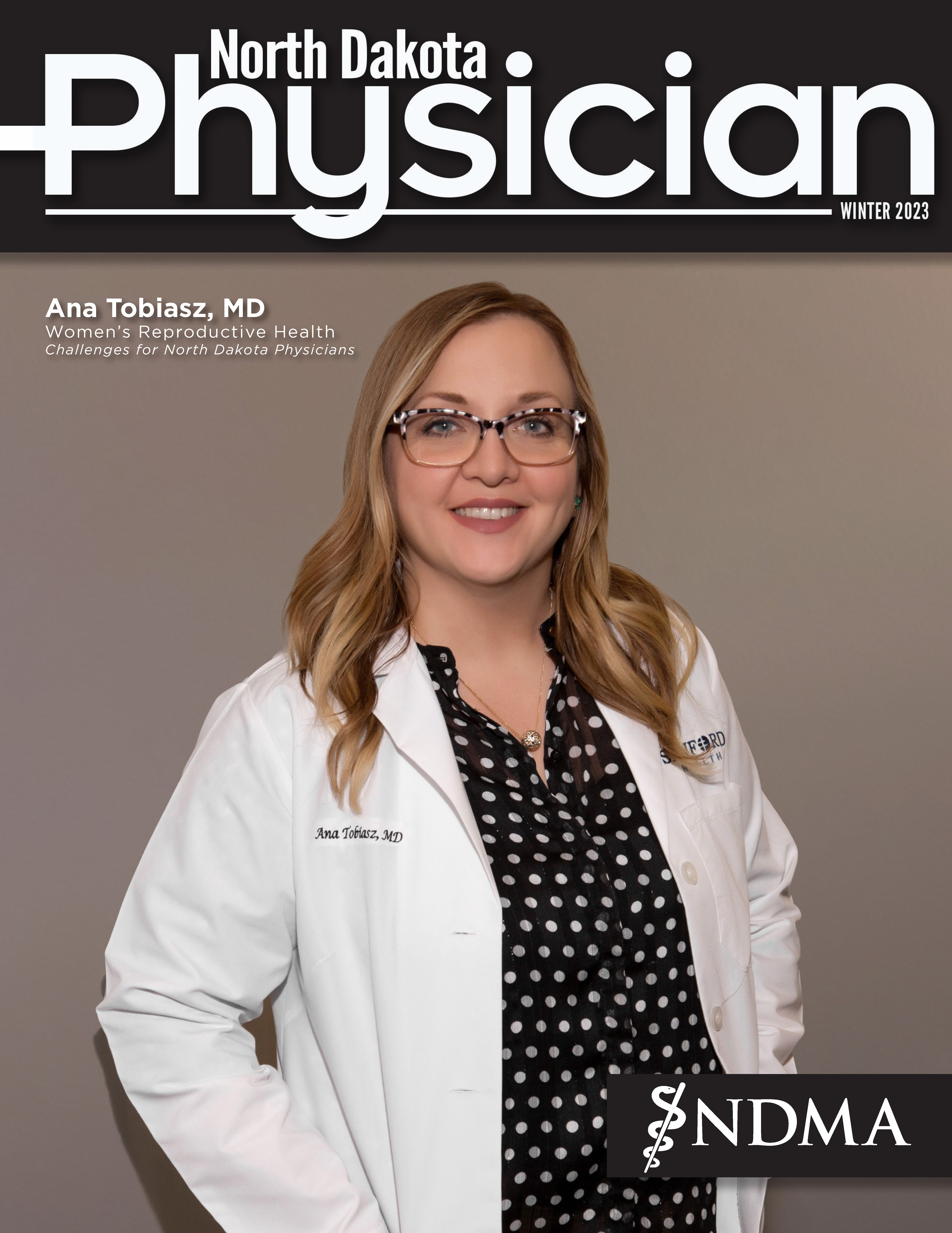 ND Physician Winter 2023 magazine cover