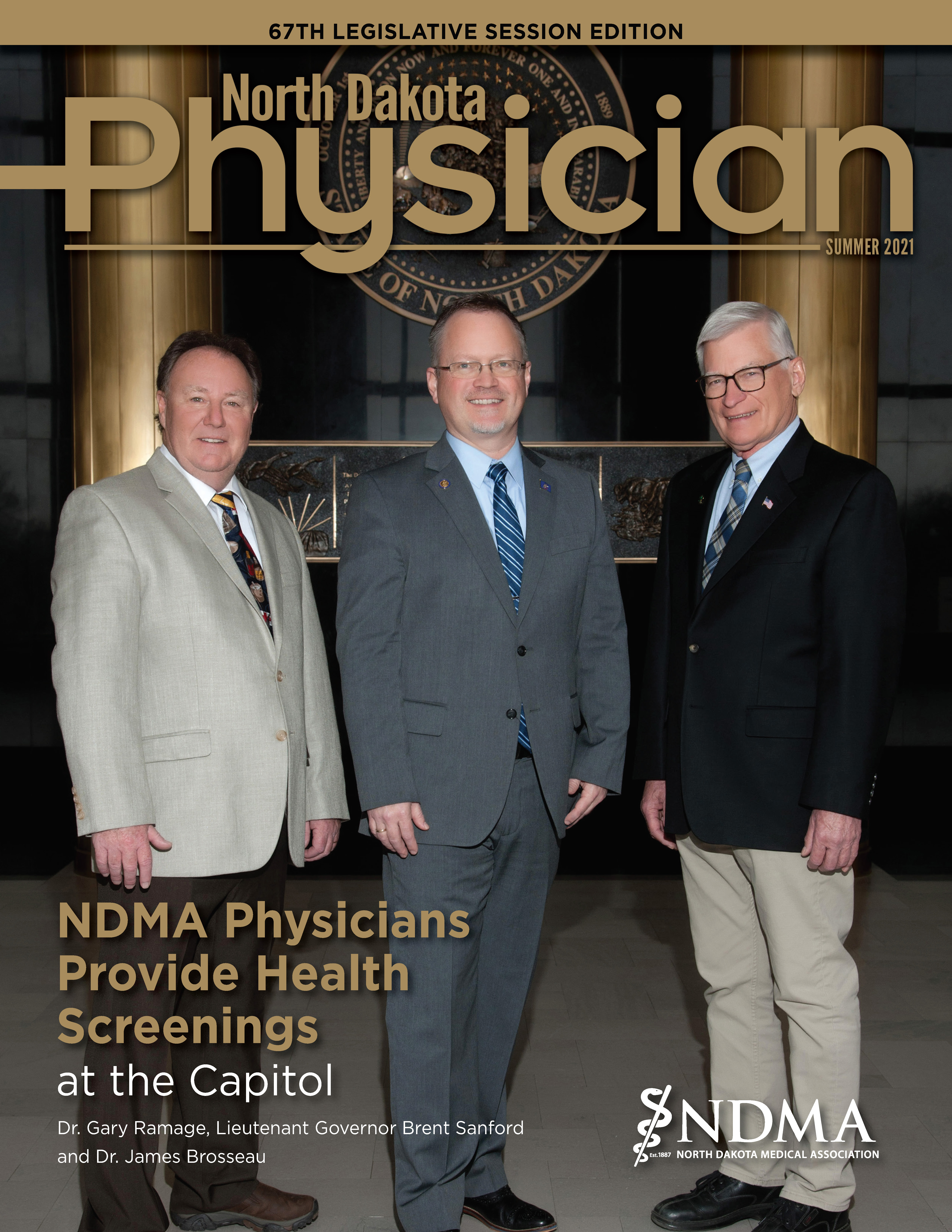 ND Physician Summer 2021 magazine cover