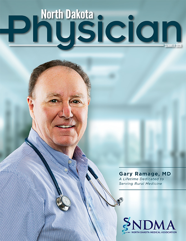 ND PHYSICIAN SUMMER EDITION 2026 magazine cover