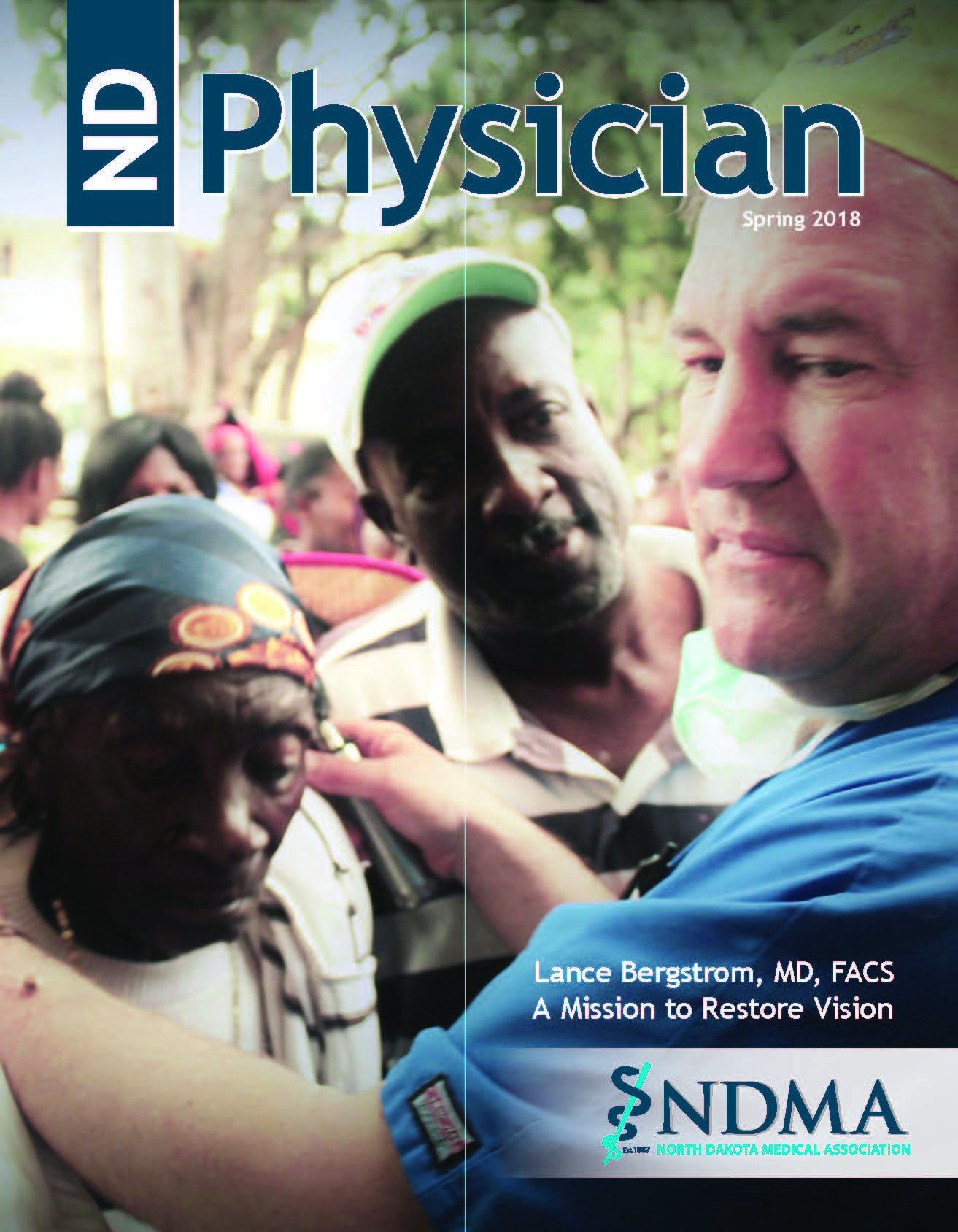 ND Physician Spring 2018 magazine cover